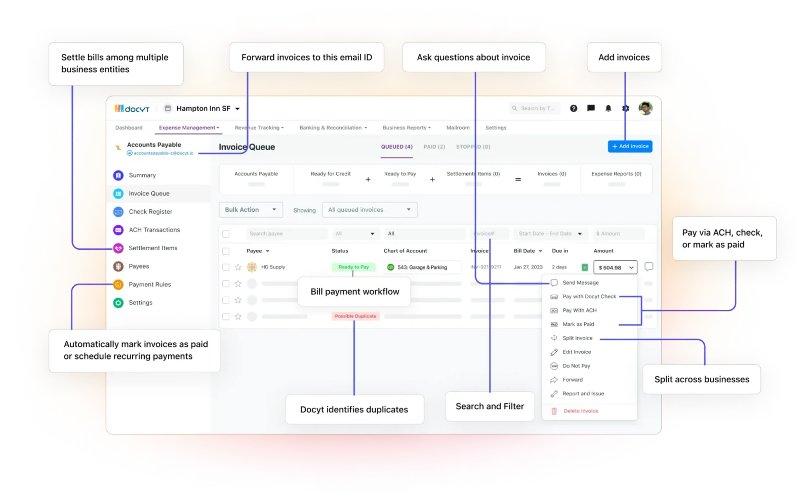 Docyt AI Accounts Payable