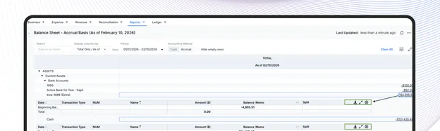 Flexible Balance Sheets