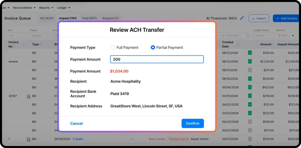 Partial Payments Option Pay Bills Installments