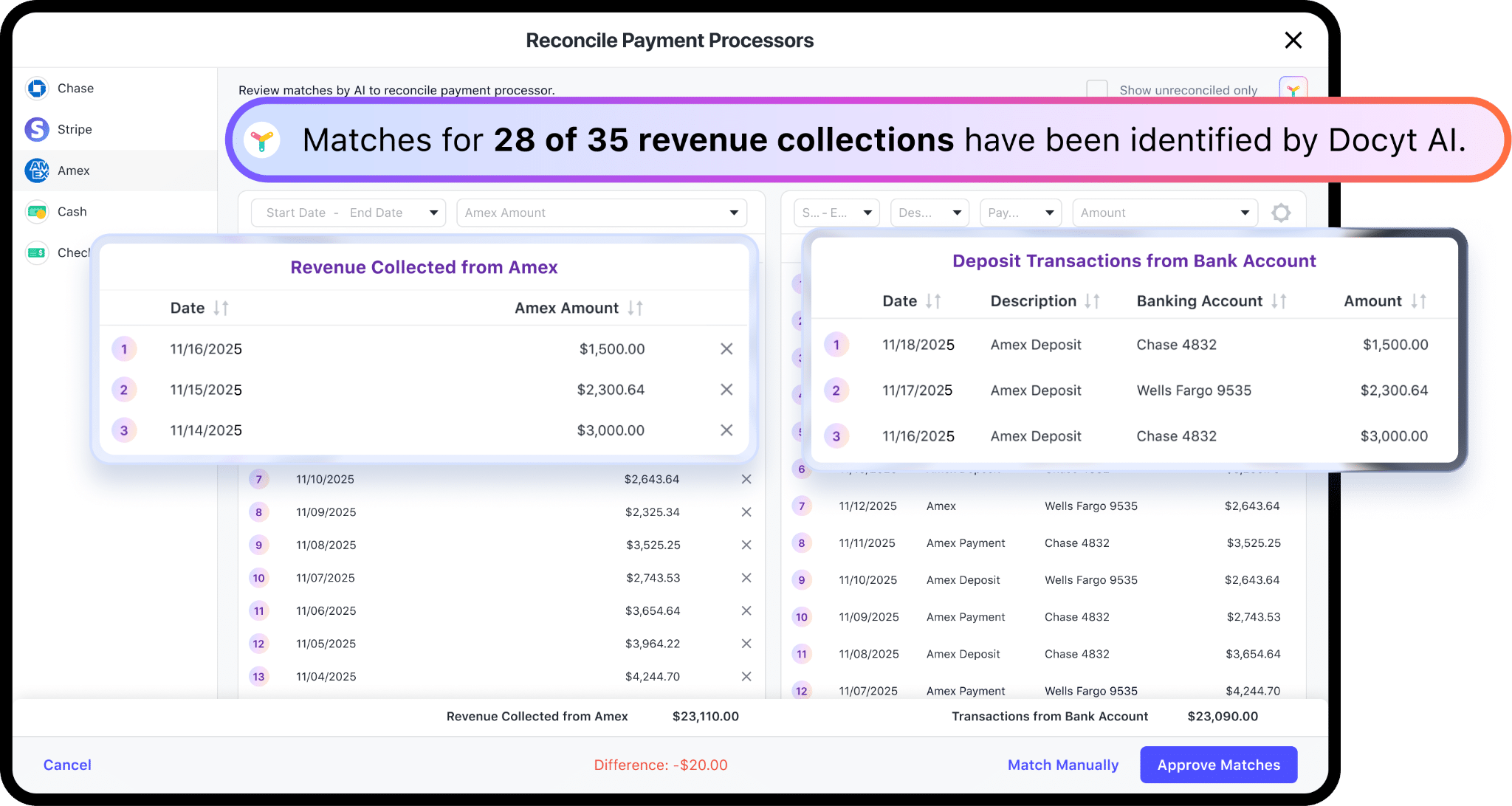 Ai Powered Revenue Reconciliation With Docyt